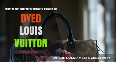 Exploring the Art of Customization: Painted vs. Dyed Louis Vuitton