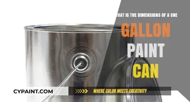 Exploring the Standard Dimensions of a One-Gallon Paint Can