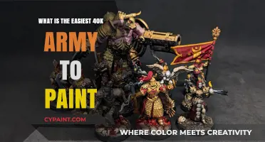 Simple Brushwork: Discovering the Most Beginner-Friendly 40k Army to Paint