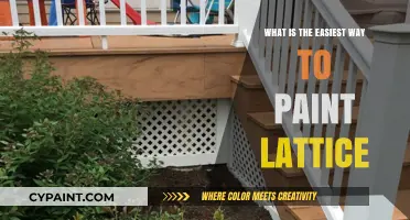 Simple Steps to Effortlessly Paint Lattice Like a Pro