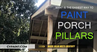 Quickly Painting Porch Pillars: A Simple Guide