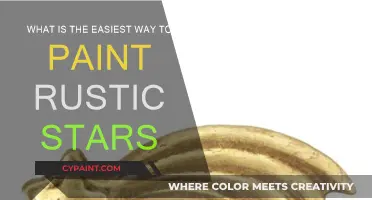 Quick Guide: Painting Rustic Stars the Easy Way