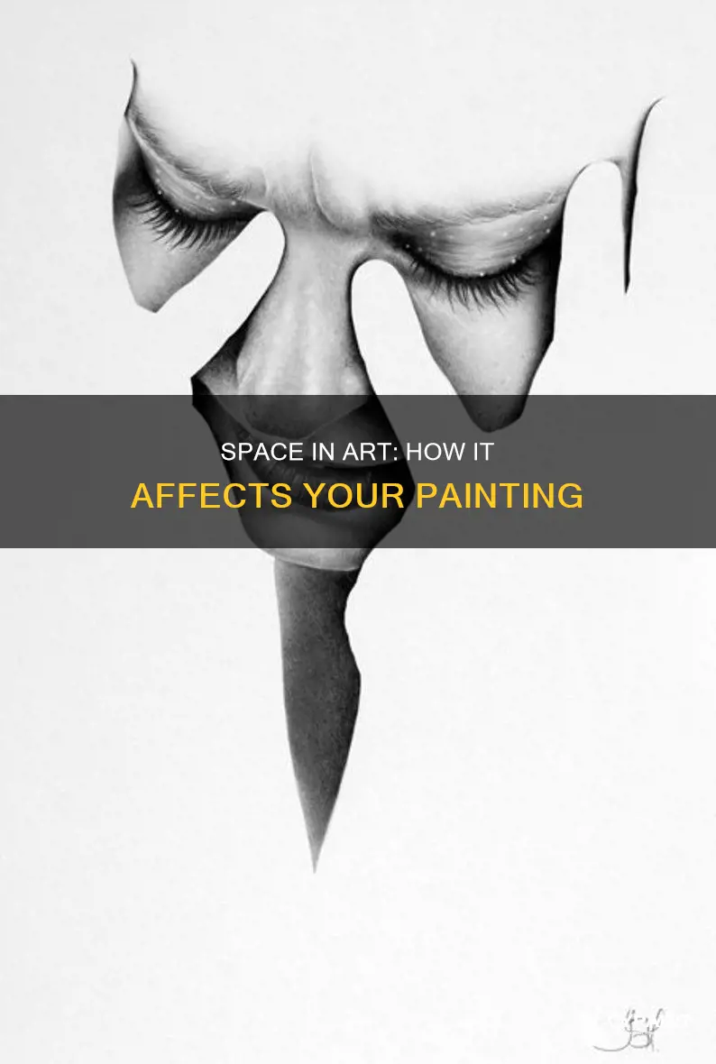 what is the effect of space on a painting