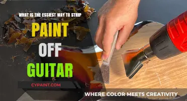 Effortless Guitar Makeover: The Simplest Way to Strip Paint