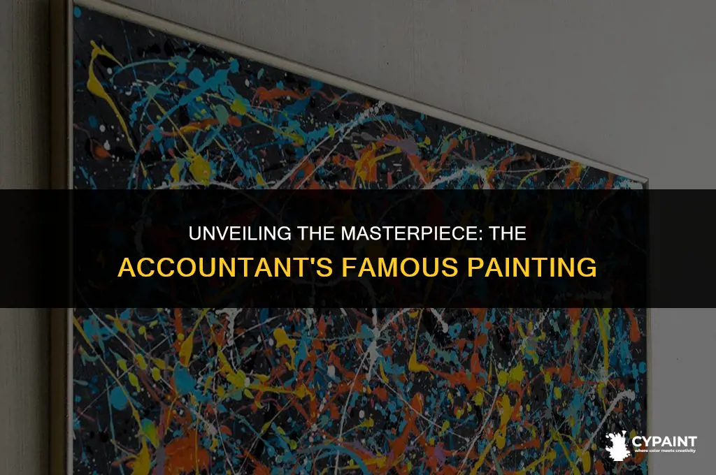 what is the famous painting in the movie the accountant