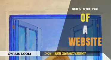 Understanding the First Paint: A Website's Initial Load Milestone