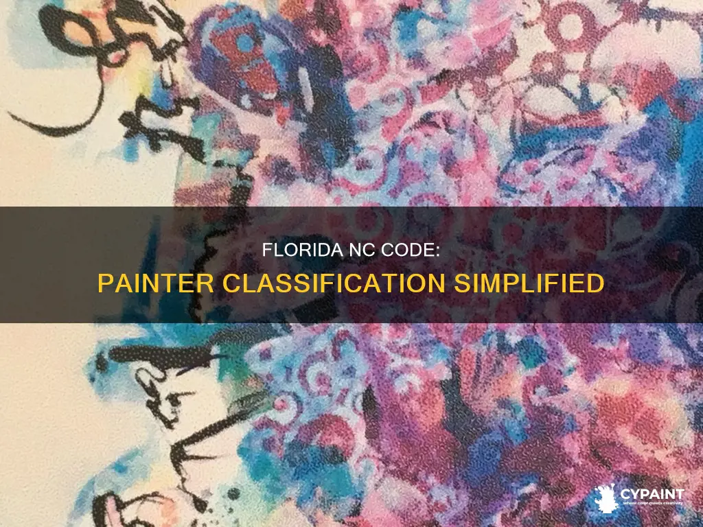 what is the florida ncci code for a painter