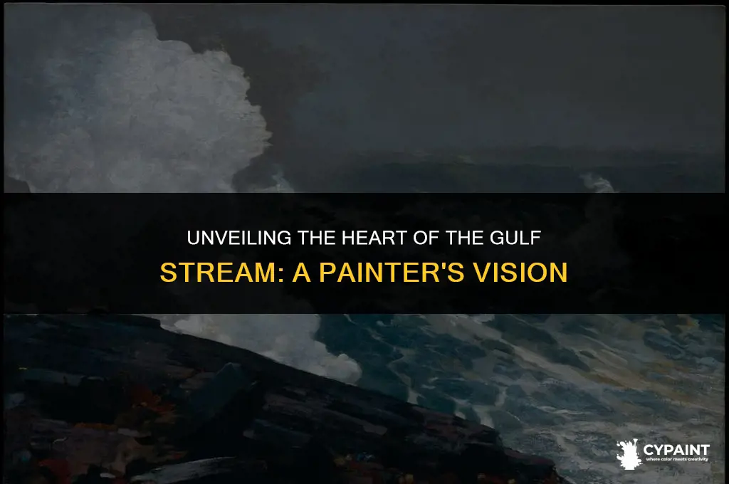 what is the focal point in the gulf stream painting