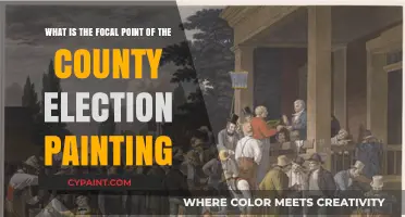 Unveiling the Heart of Democracy: The Focal Point of the County Election Painting