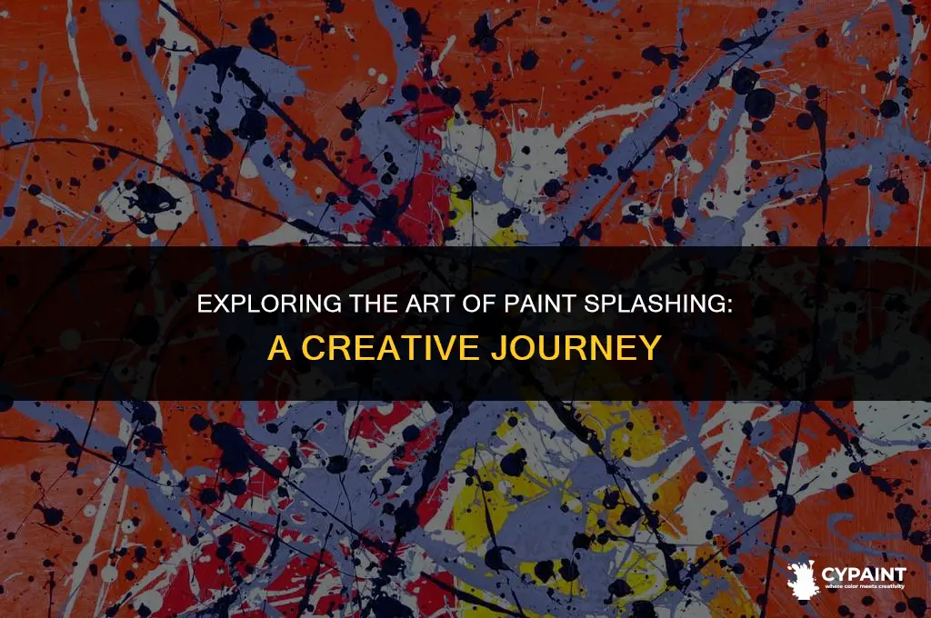 what is the form of arrt when you splash paint