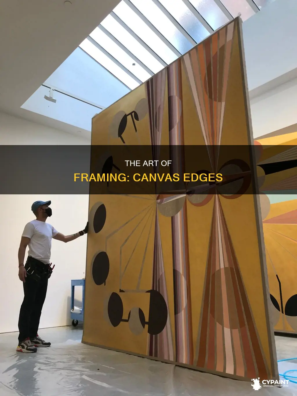 what is the frame call that painters paint on