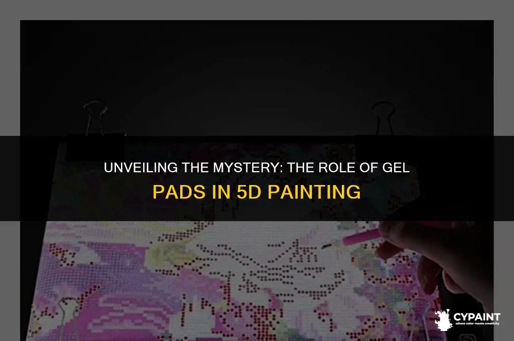 what is the gel pad for in the 5d painting