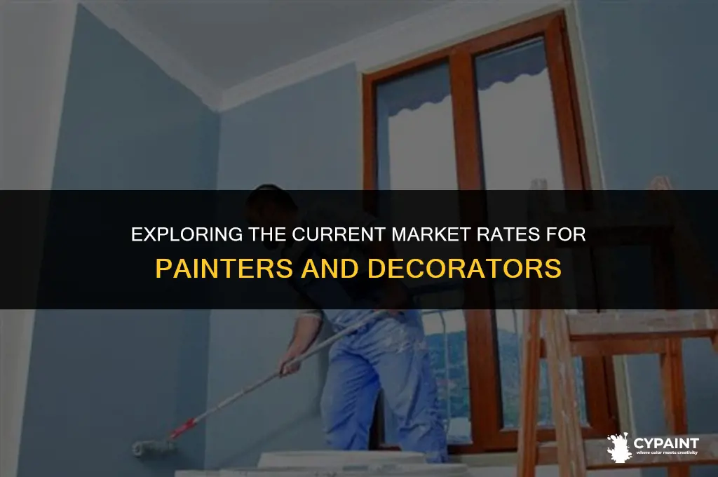 what is the going rate for a painter and decorator