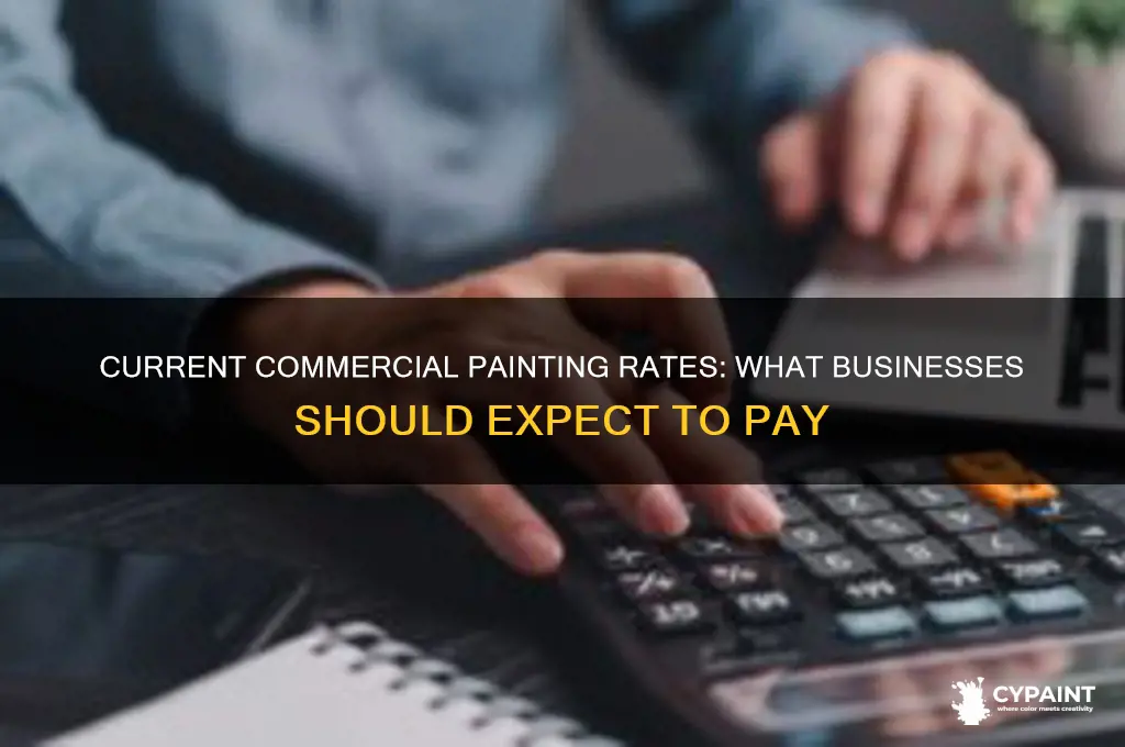what is the going rate for commercial painting