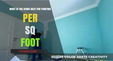 Exploring the Average Cost of Painting Services Per Square Foot