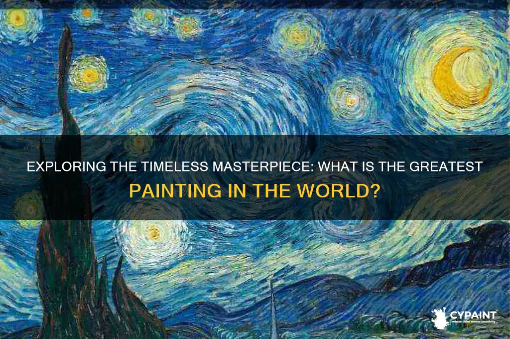 what is the greatest painting in the world