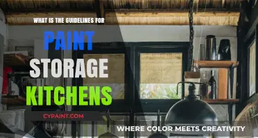 Safe Paint Storage Guidelines for Your Kitchen: Essential Tips