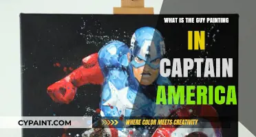 Unveiling the Mystery: What's the Guy Painting in Captain America?