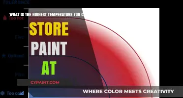 Exploring the Limits: Optimal Paint Storage Temperature Revealed