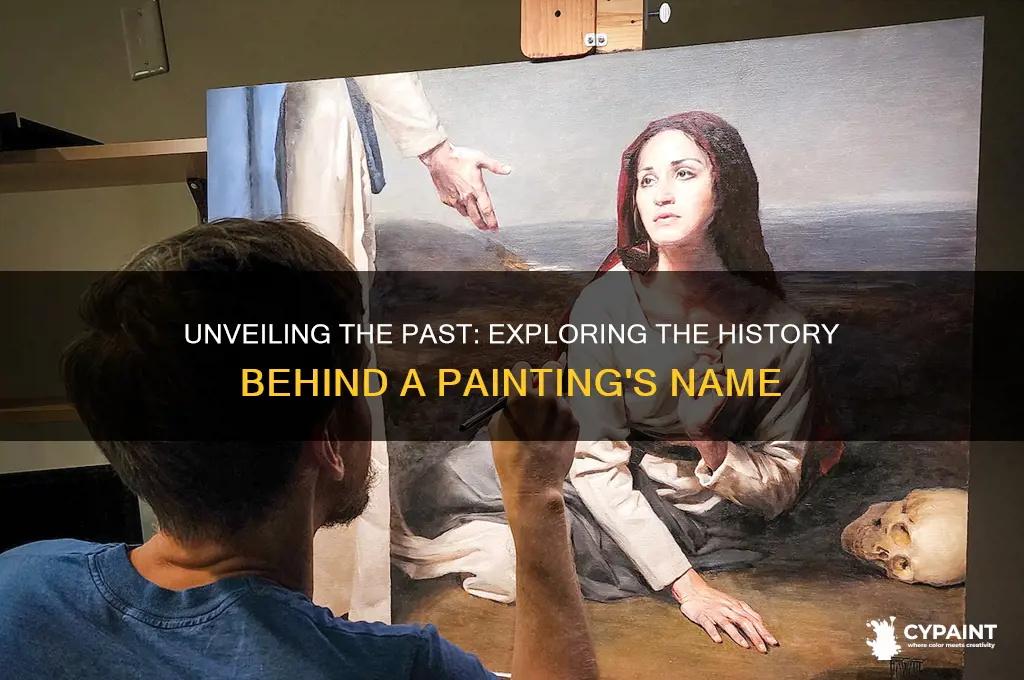 what is the history of a painting called