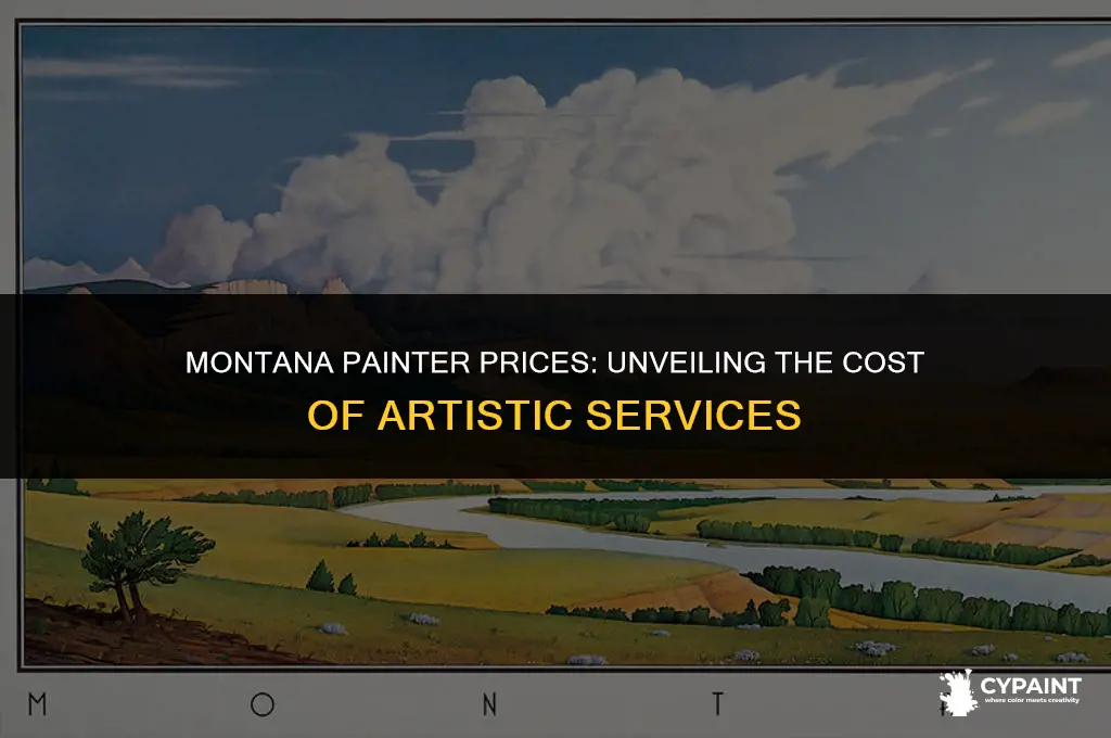 what is the hourly price for a painter in montana