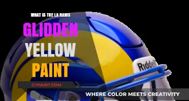 LA Rams Glidden Yellow Paint: Unveiling the Team's Signature Color