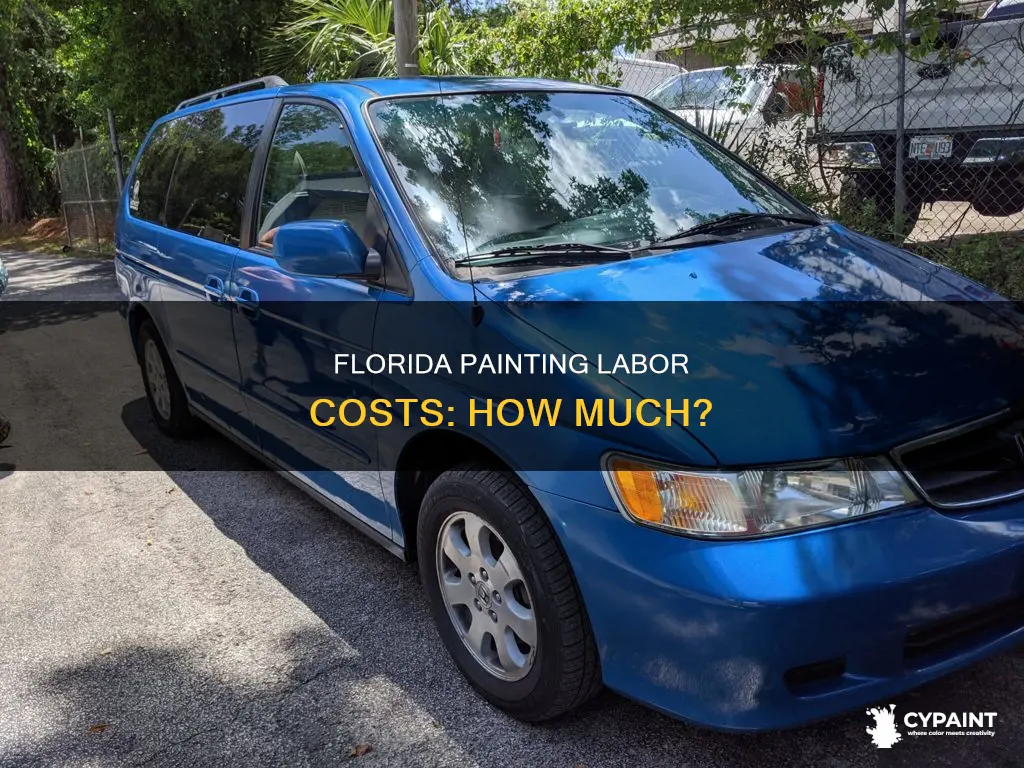 what is the labor price for painting in florida