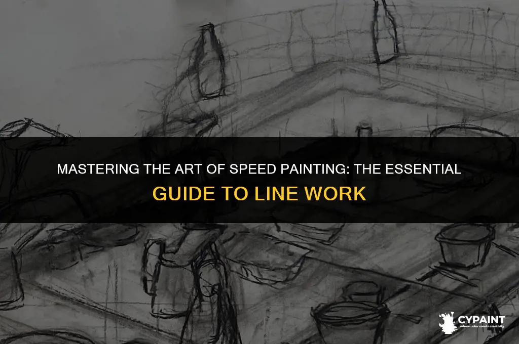 what is the line thing that speed paint artists do