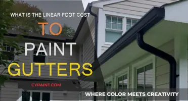 Gutter Painting Costs: Linear Foot Pricing