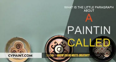 The Little Paragraph: Understanding Painting Captions
