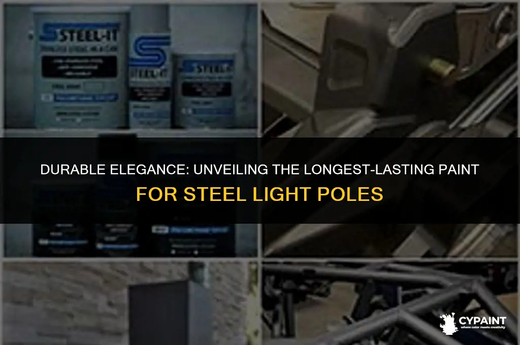 what is the longest lastin paint for steel light poles