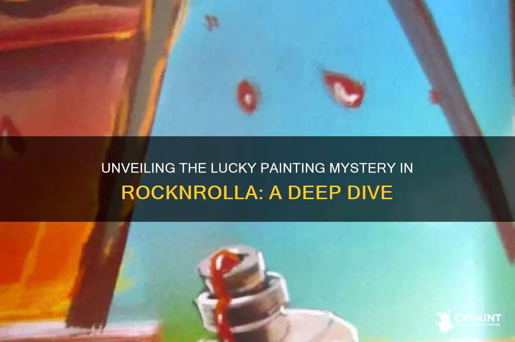 what is the lucky painting in rocknrolla of