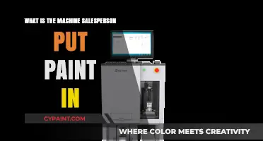 Understanding the Machine Salespeople Use to Dispense Paint Efficiently