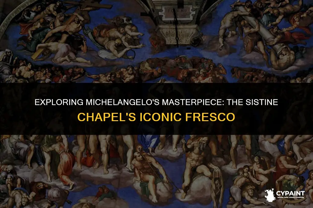 what is the main painting of the sistine chapel called