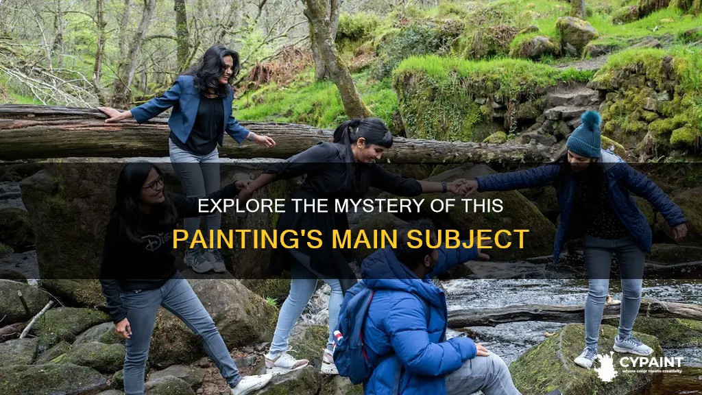 what is the main subject of the painting above