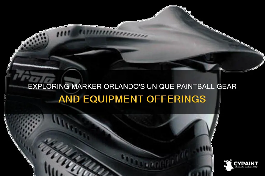 what is the marker orlando paint bal has