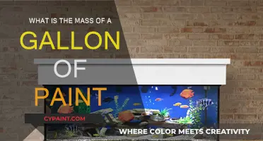 How Heavy is a Gallon of Paint?