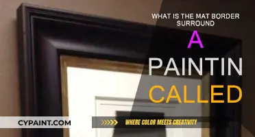 The Intriguing Mat Border Around a Painting