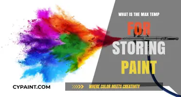 Optimal Paint Storage: Understanding Maximum Temperature Limits for Preservation