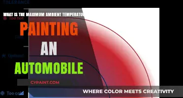 Optimal Conditions for Automobile Painting: Ambient Temperature Matters