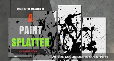 Unveiling the Artistic Mystery: Decoding the Meaning of Paint Splatter