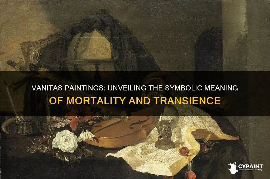 what is the meaning of a vanitas painting