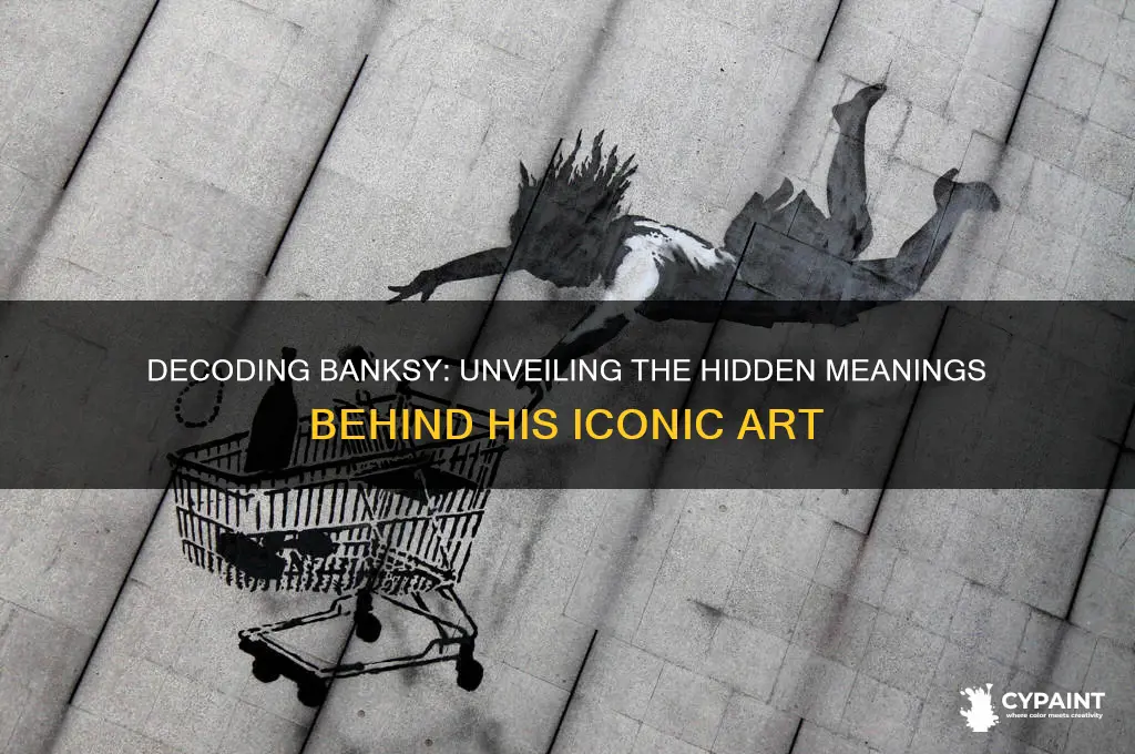what is the meaning of banksy art paintings