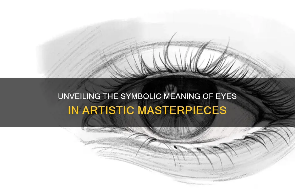 what is the meaning of eyes in painting
