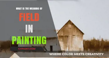 Understanding the Artistic Meaning of 'Field' in Painting Techniques