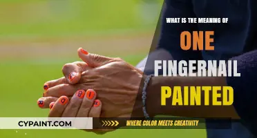 One Fingernail Painted: Unveiling the Hidden Meaning and Symbolism