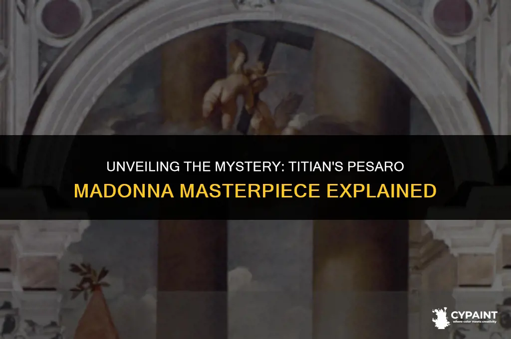 what is the meaning of pesaro madonna painting by titian