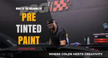 Understanding Pre-Tinted Paint: Definition, Benefits, and Applications Explained