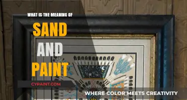 Unveiling the Symbolic Meaning of Sand and Paint in Art and Life