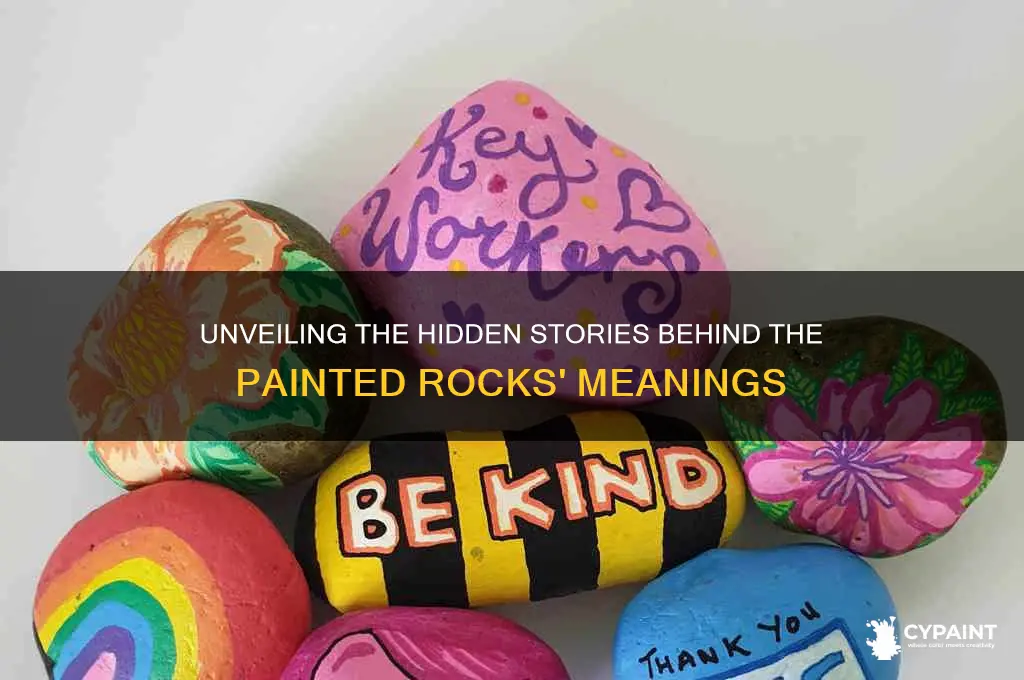 what is the meaning of the painted rocks